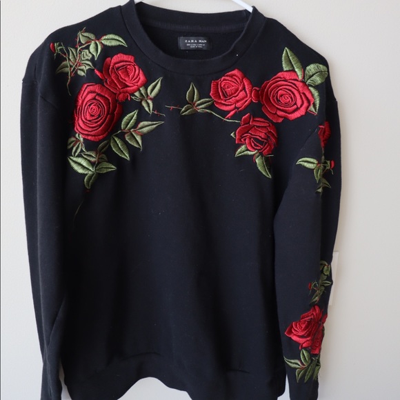 Zara | Sweaters | Zara Men Black Hoodie 